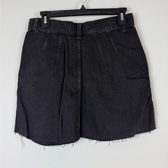 Free People Black Denim Skirt Size 28 New - Picture 2 of 8
